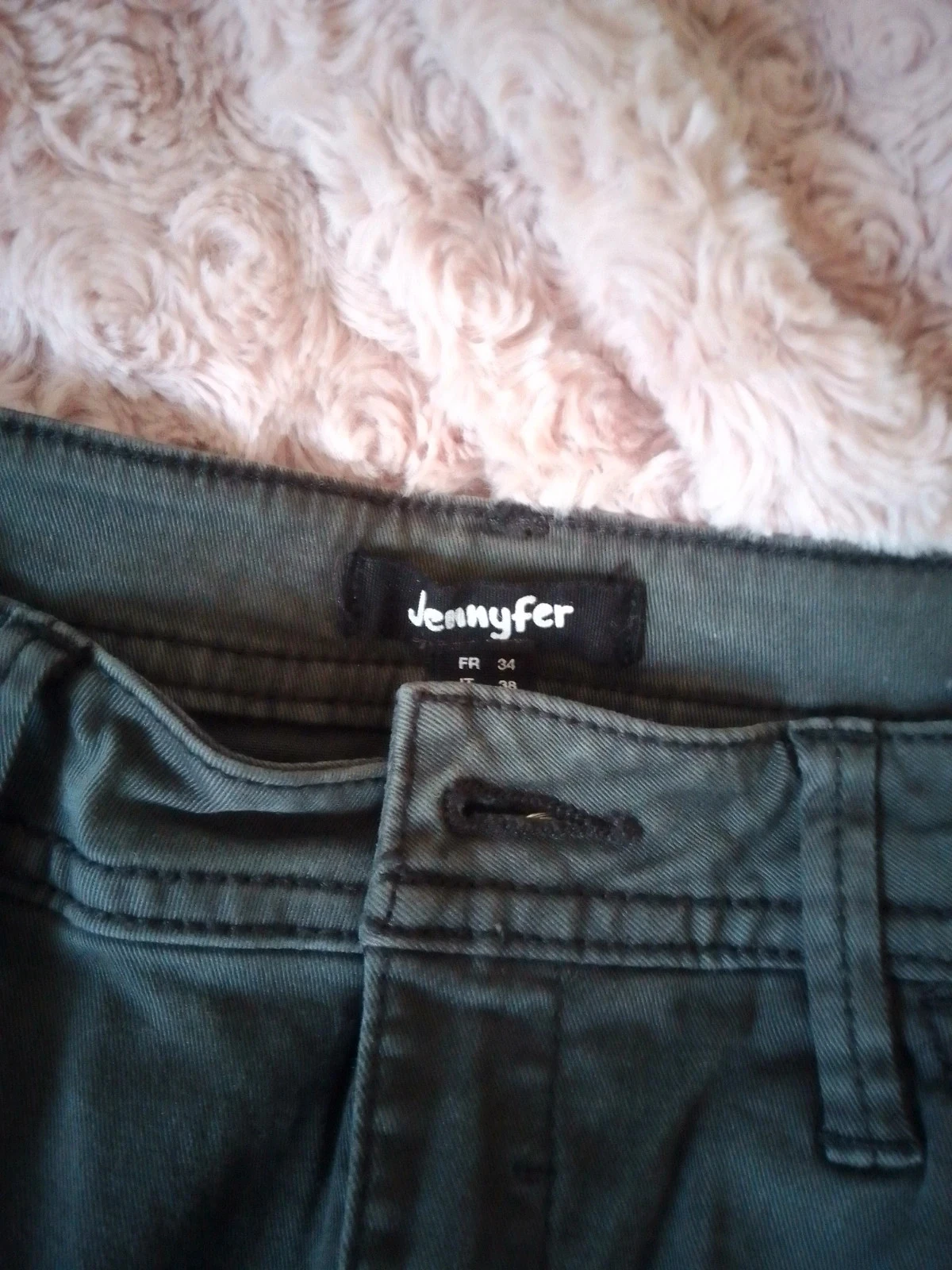 Slim fit denim pants size 34 – photo 2